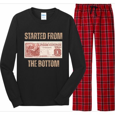 Started From Food Stamp Amounts In Each State The Bottom Long Sleeve Pajama Set