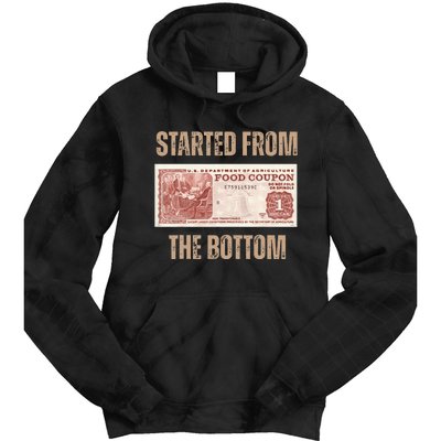 Started From Food Stamp Amounts In Each State The Bottom Tie Dye Hoodie