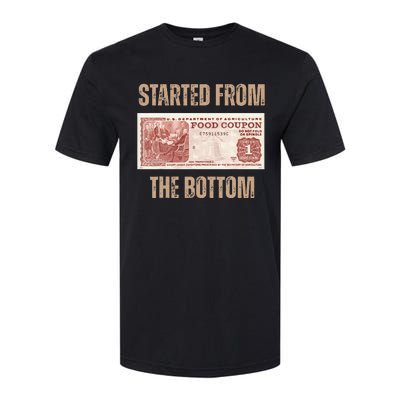 Started From Food Stamp Amounts In Each State The Bottom Softstyle CVC T-Shirt