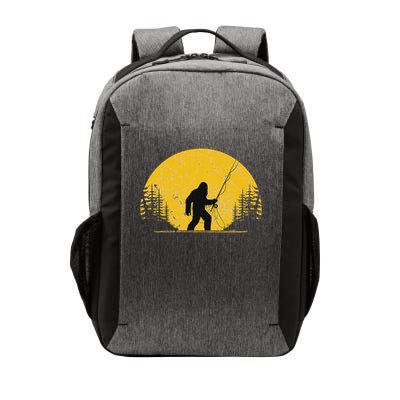 Sasquatch Fly Fishing Vintage Trout Fisherman Funny Vector Backpack