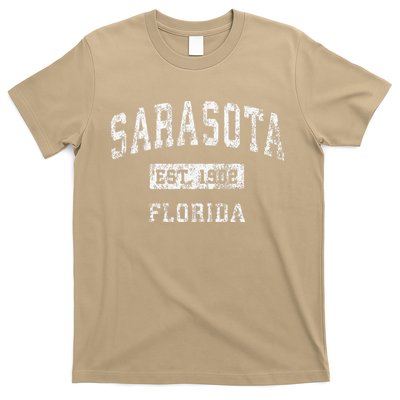 Sarasota Florida Fl Vintage Established T-Shirt