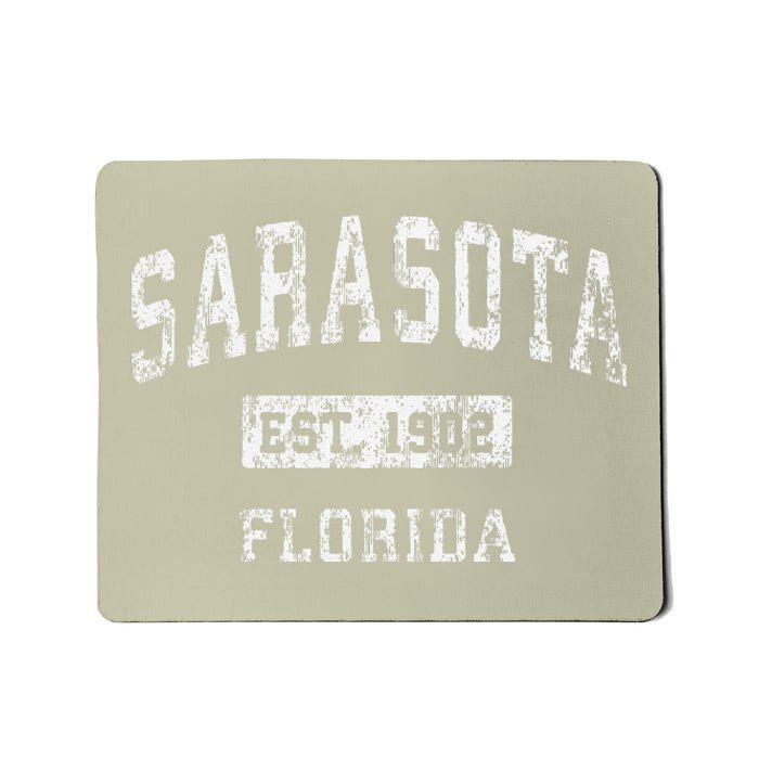 Sarasota Florida Fl Vintage Established Mousepad