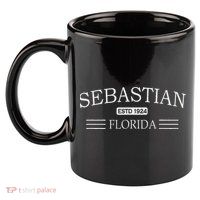 Sebastian Florida Fl 11oz C Handle Ceramic Mug