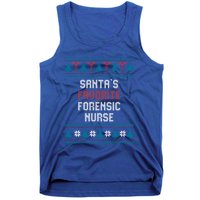 Santas Favorite Forensic Nurse Gift Christmas Funny Gift Tank Top