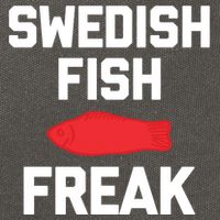 Swedish Fish Freak Gift Funny Saying Sarcastic Food Candy Gift Cotton Canvas Backpack