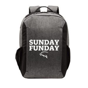 Sunday Funday Funny Sunday Funday Vector Backpack