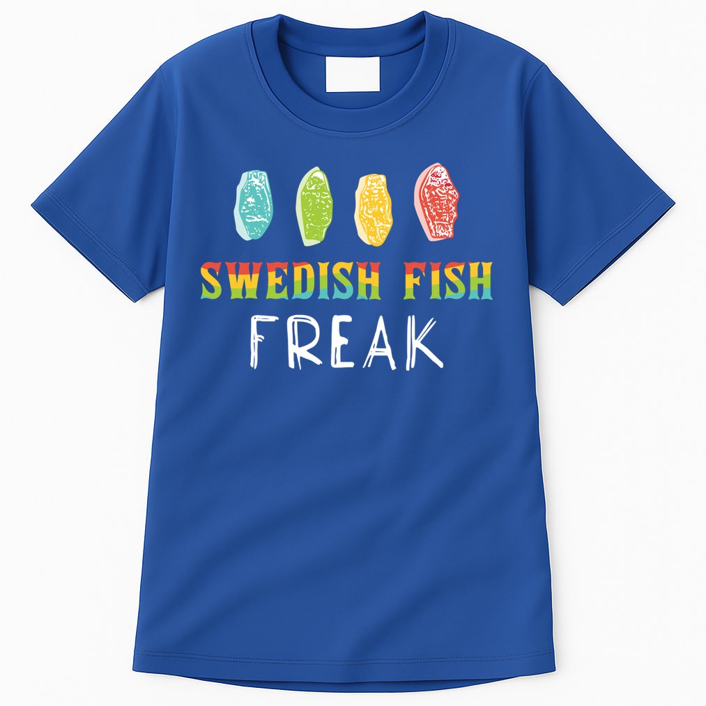 Swedish Fish Freak In The Wild Funny Idea Funny Gift Tall T-Shirt