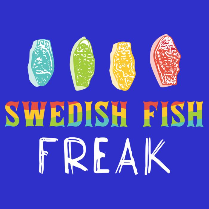 Swedish Fish Freak In The Wild Funny Idea Funny Gift Tall T-Shirt