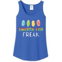 Swedish Fish Freak In The Wild Funny Idea Funny Gift Ladies Essential Tank