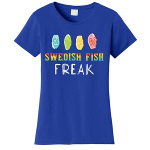 Swedish Fish Freak In The Wild Funny Idea Funny Gift Women's T-Shirt