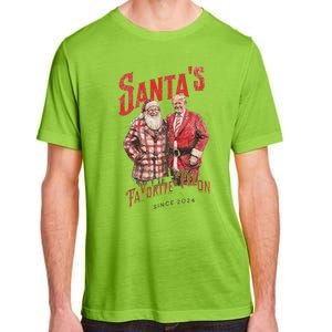 Santa’S Favorite Felon Trump 2024 Funny Maga Adult ChromaSoft Performance T-Shirt