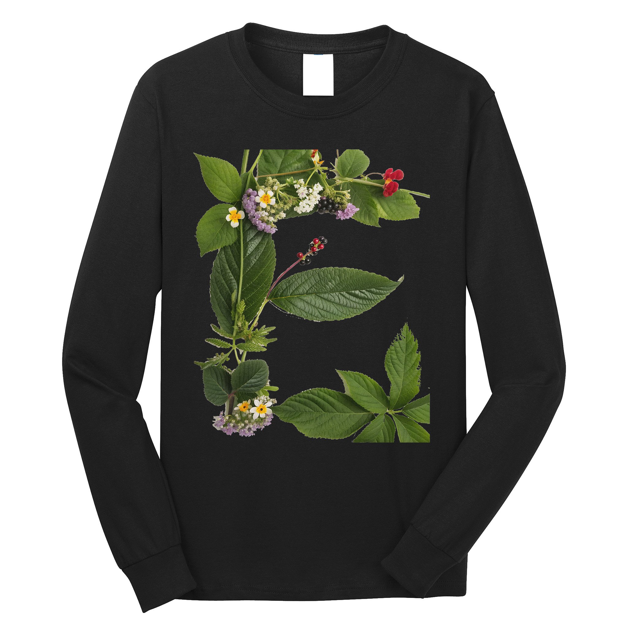 Subtle Floral F Anti Trump Political Protest Long Sleeve Shirt