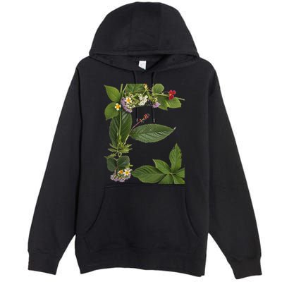 Subtle Floral F Anti Trump Political Protest Premium Pullover Hoodie