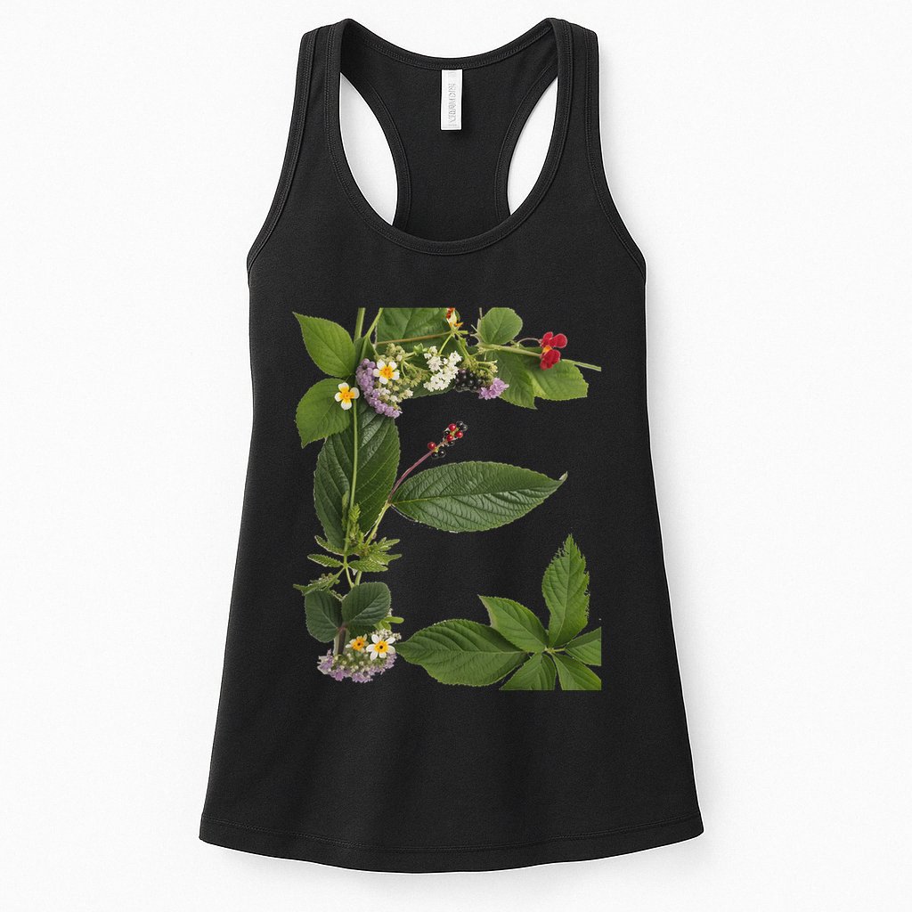 Subtle Floral F Anti Trump Political Protest Womens Tank Top