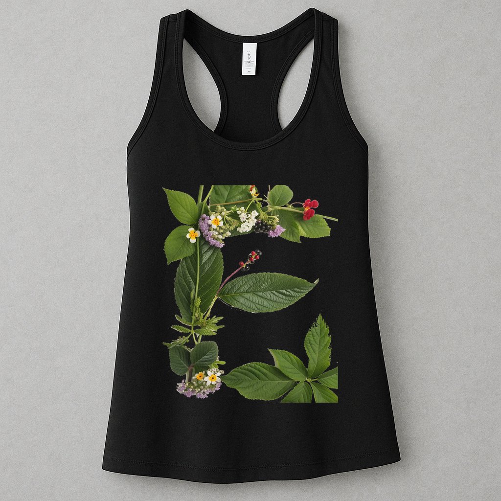 Subtle Floral F Anti Trump Political Protest Womens Tank Top