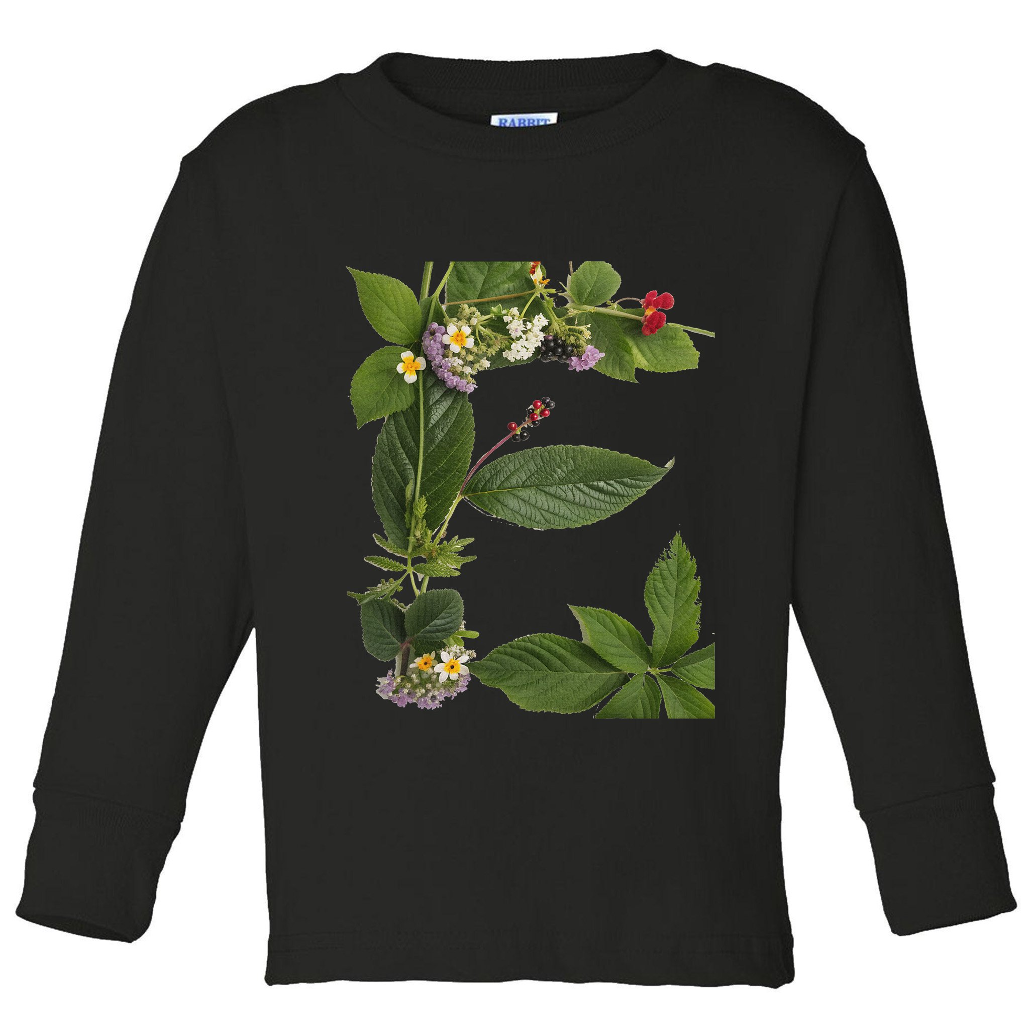 Subtle Floral F Anti Trump Political Protest Toddler Long Sleeve Shirt
