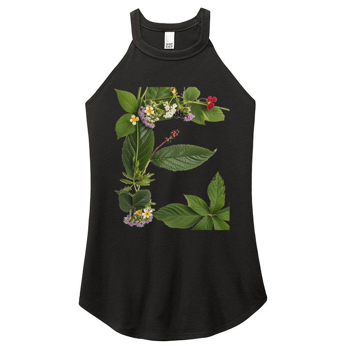 Subtle Floral F Anti Trump Political Protest Women's Perfect Tri Rocker Tank