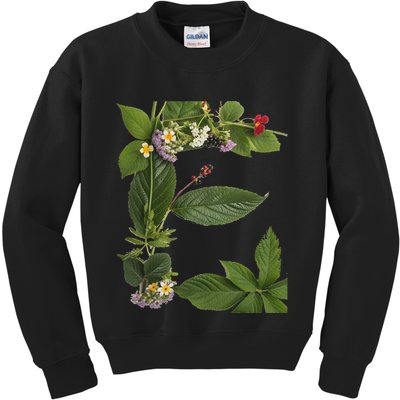 Subtle Floral F Anti Trump Political Protest Kids Sweatshirt