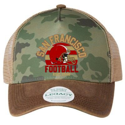 San Francisco Football Est 1946 Team Supporter Legacy Tie Dye Trucker Hat