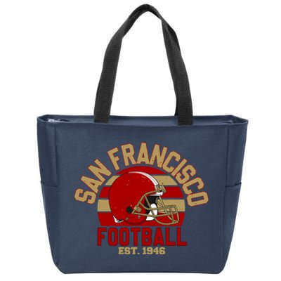 San Francisco Football Est 1946 Team Supporter Zip Tote Bag