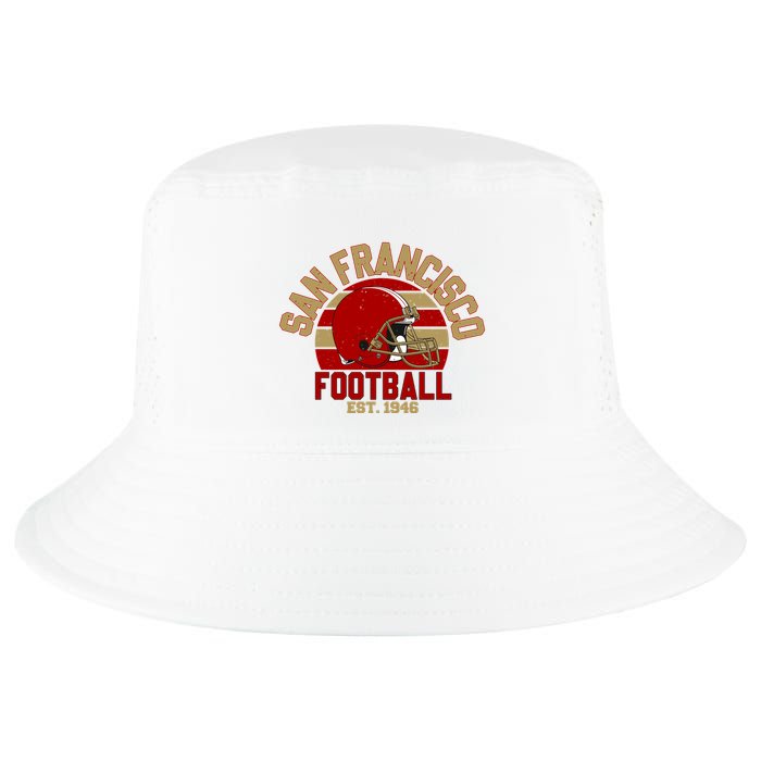 San Francisco Football Est 1946 Team Supporter Cool Comfort Performance Bucket Hat