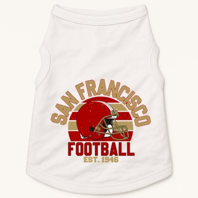 San Francisco Football Est 1946 Team Supporter Doggie Tank