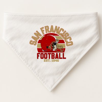 San Francisco Football Est 1946 Team Supporter USA-Made Doggie Bandana