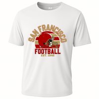 San Francisco Football Est 1946 Team Supporter Cooling Performance Crew T-Shirt