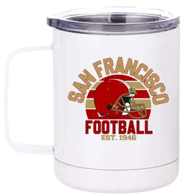 San Francisco Football Est 1946 Team Supporter 12 oz Stainless Steel Tumbler Cup