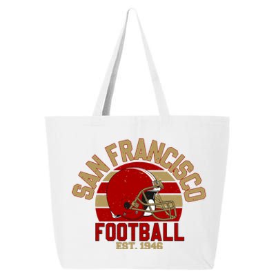 San Francisco Football Est 1946 Team Supporter 25L Jumbo Tote