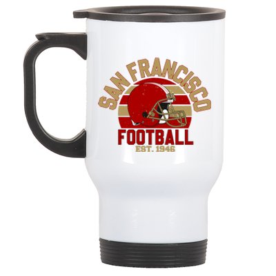 San Francisco Football Est 1946 Team Supporter Stainless Steel Travel Mug