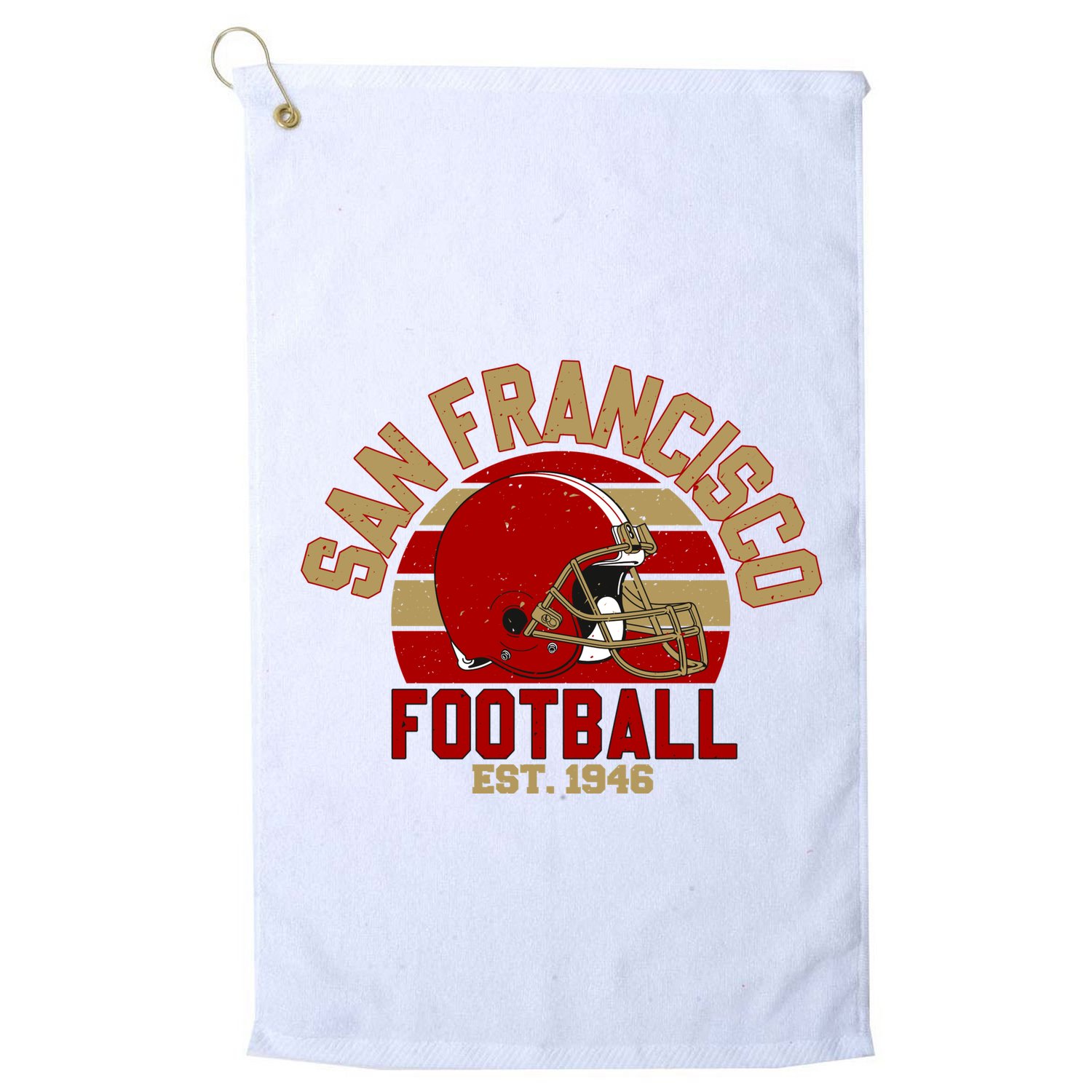 San Francisco Football Est 1946 Team Supporter Golf Towel