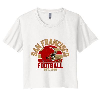 San Francisco Football Est 1946 Team Supporter Crop Top