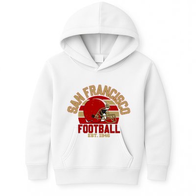 San Francisco Football Est 1946 Team Supporter Kids Hoodie