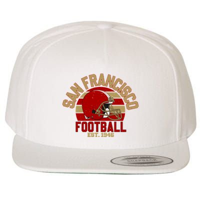 San Francisco Football Est 1946 Team Supporter Wool Snapback Cap
