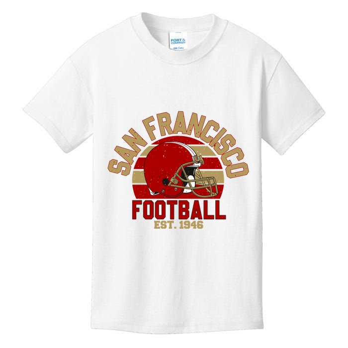 San Francisco Football Est 1946 Team Supporter Kids T-Shirt