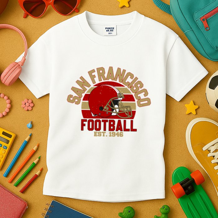 San Francisco Football Est 1946 Team Supporter Kids T-Shirt