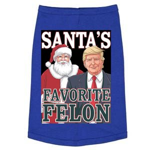 Santa Favorite Felon Trump Christmas Trump Santa Christmas Gift Doggie Tank