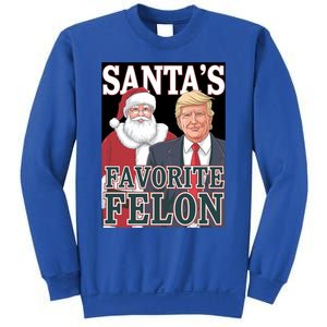 Santa Favorite Felon Trump Christmas Trump Santa Christmas Gift Sweatshirt