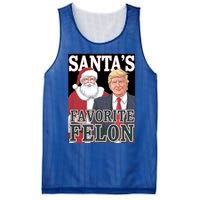 Santa Favorite Felon Trump Christmas Trump Santa Christmas Gift Mesh Reversible Basketball Jersey Tank