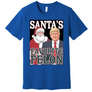 Santa Favorite Felon Trump Christmas Trump Santa Christmas Gift Premium T-Shirt