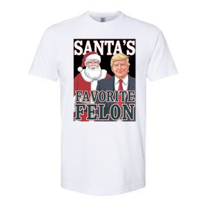 Santa Favorite Felon Trump Christmas Trump Santa Christmas Gift Softstyle CVC T-Shirt