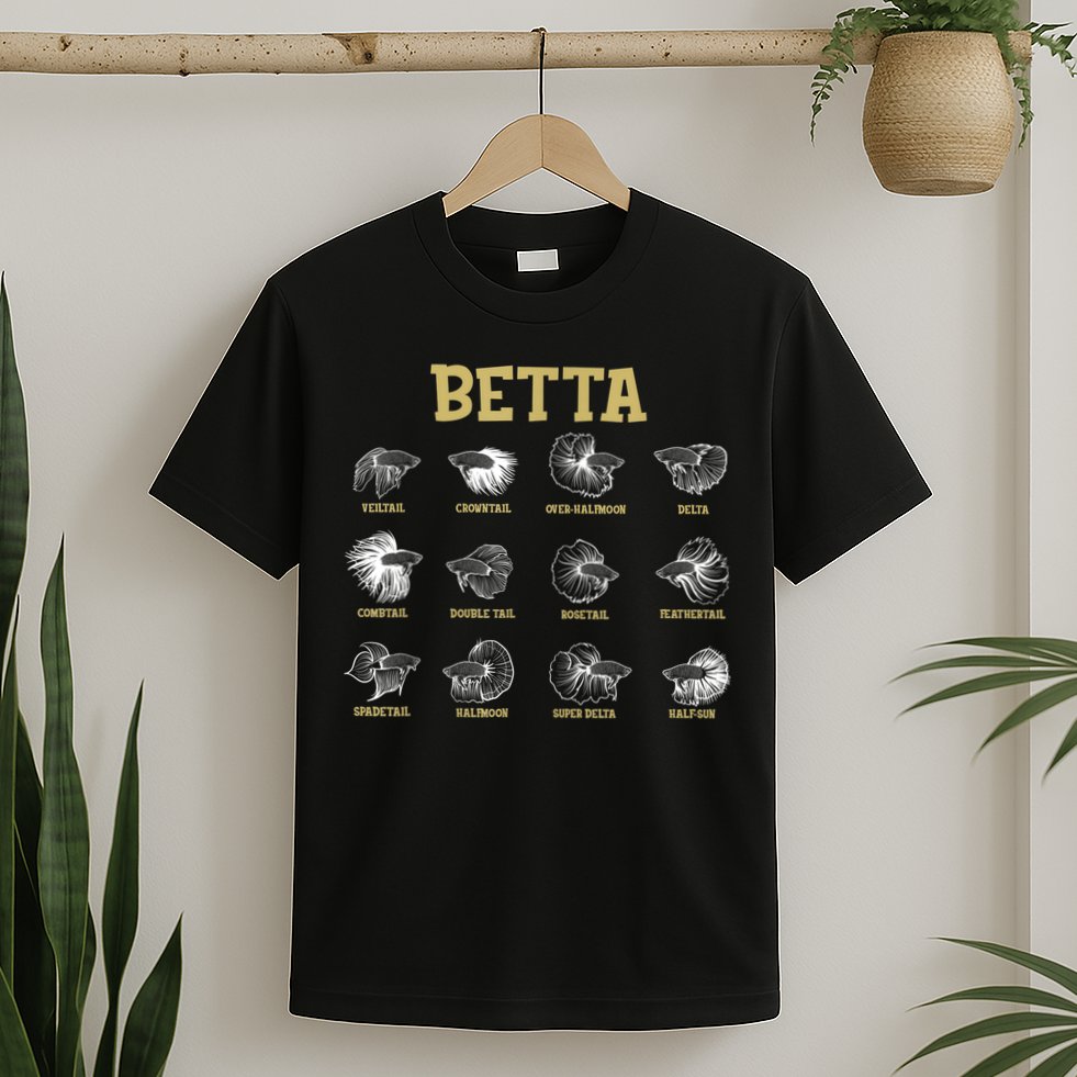 Siamese Fighting Fish Lover Aquarium Keeper Betta Fish T-Shirt