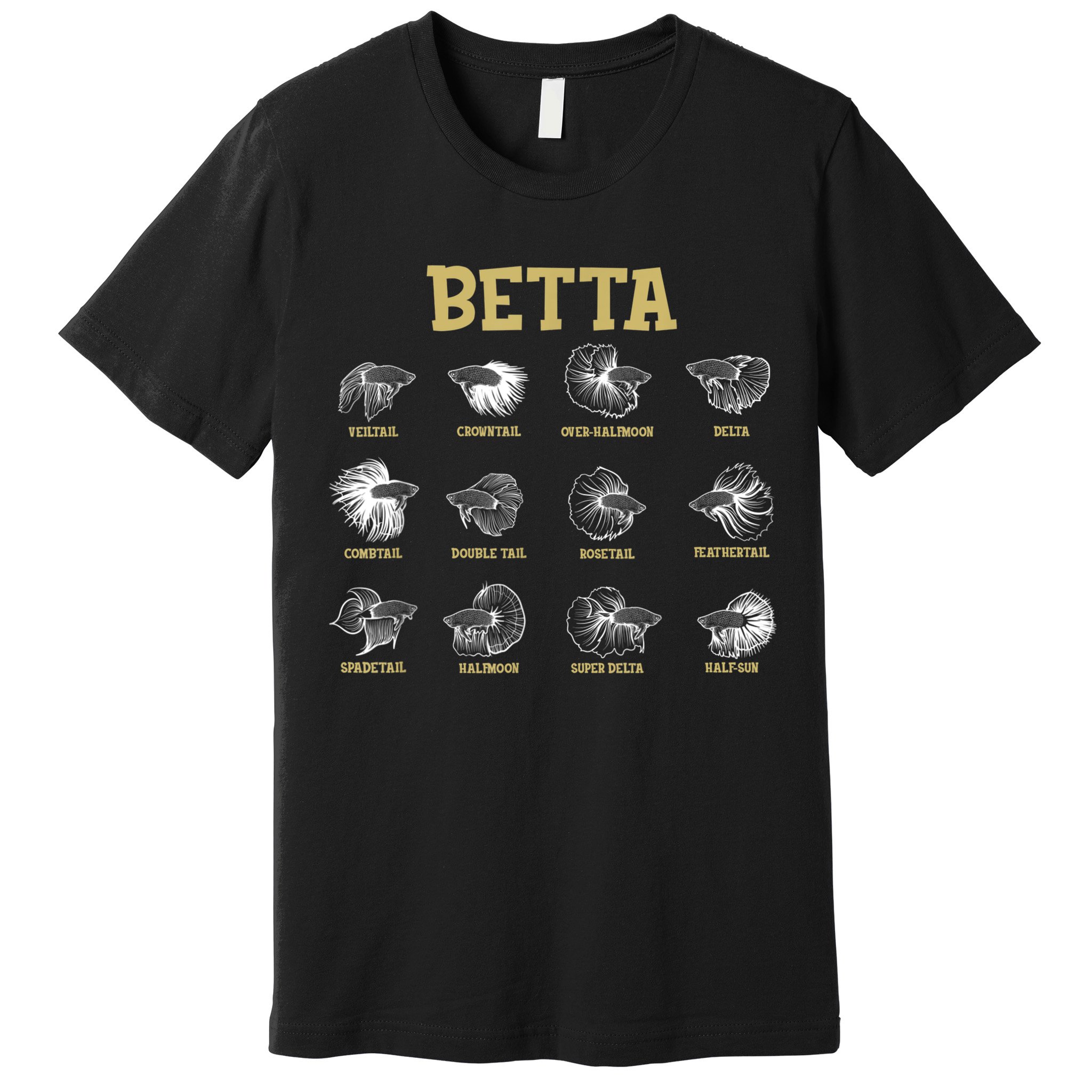 Siamese Fighting Fish Lover Aquarium Keeper Betta Fish Premium T-Shirt