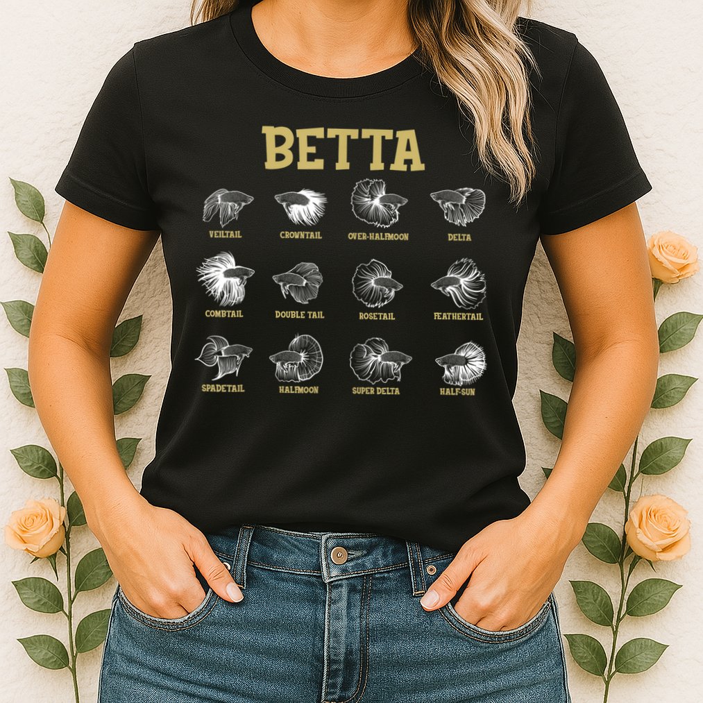 Siamese Fighting Fish Lover Aquarium Keeper Betta Fish Womens T-Shirt