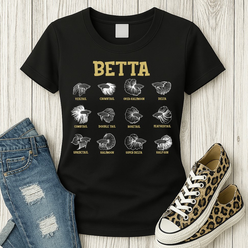 Siamese Fighting Fish Lover Aquarium Keeper Betta Fish Womens T-Shirt