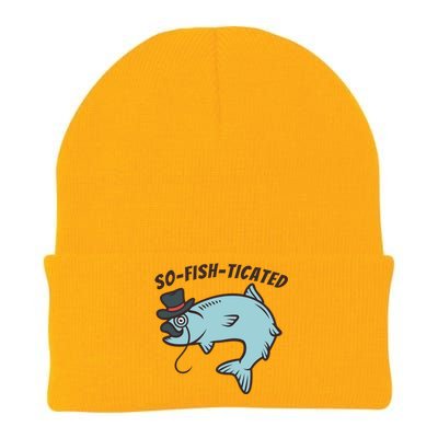 Suffocated Funny Fish Knit Cap Winter Beanie