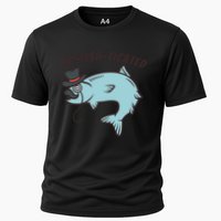 Suffocated Funny Fish Cooling Performance Crew T-Shirt