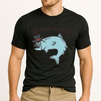 Suffocated Funny Fish Cooling Performance Crew T-Shirt