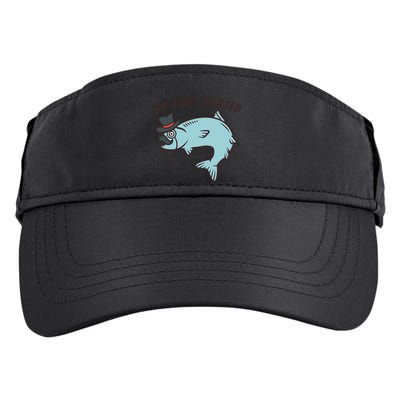 Suffocated Funny Fish Adult Drive Performance Visor
